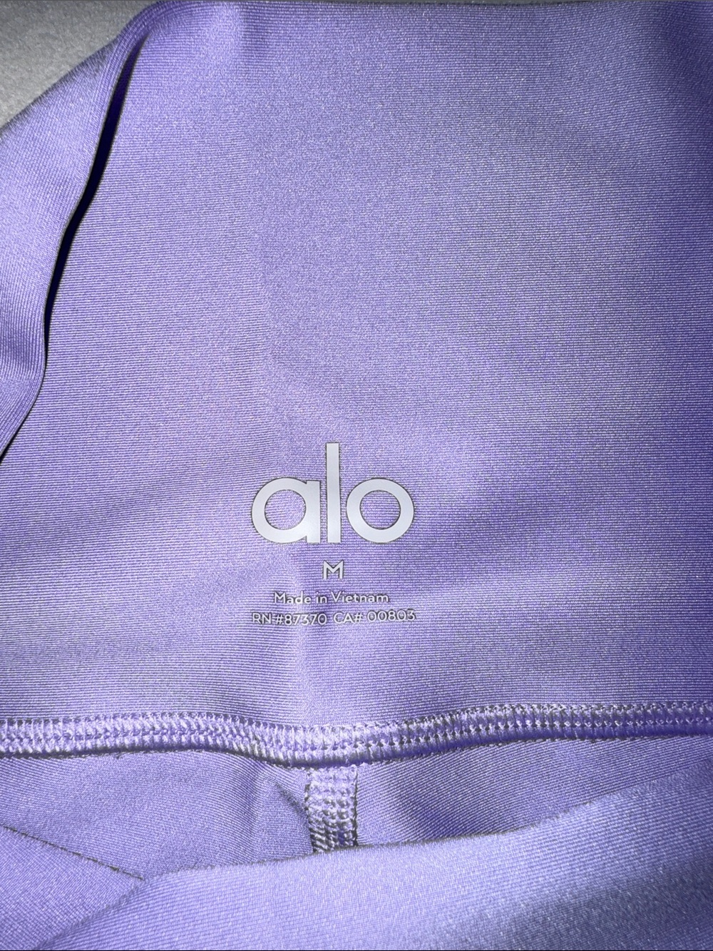 ALO Yoga Lavender Leggings